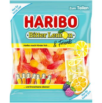 HARIBO - Bitter Lemon 160g